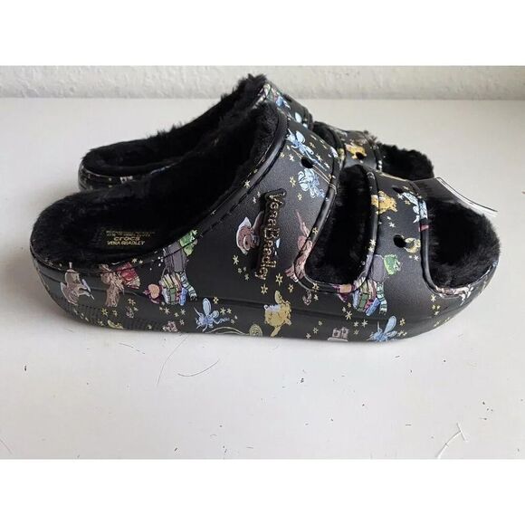 Vera Bradley Crocs‎ Sandals Wizarding World Harry Potter Fur Lined Slides Men 10 main image 5